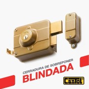 Cerradura Blindada 3 Golpes 600 Cantol