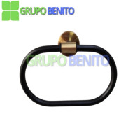 Toallero Ovalado Acero