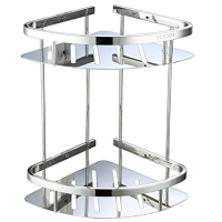 Esquinero Doble Para Jabon Inox